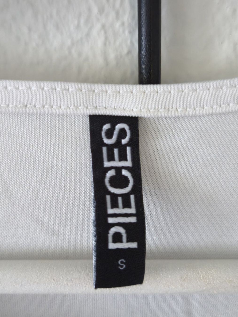 Pieces T-shirt: Pieces Shirt, Weiss, Grösse S, Sommer Basic, Top Zustand! – Nuovo (secondo la descrizione) da KRIENS venduto da Franzy_Blond10 3