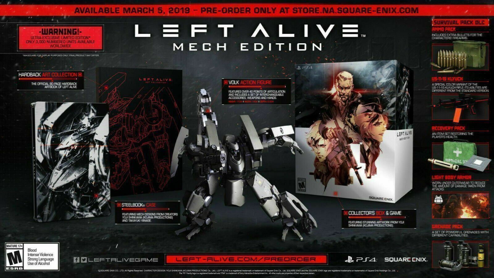 Sony Spiele: Left Alive Mech Collectors Edition, PS4 Square Enix – Neu und originalverpackt aus Wil SG von Donaldus 8