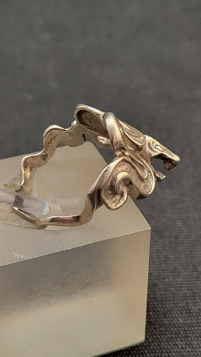 Anelli: Schlangen-Ring aus Silber 925 – Usato da Basel venduto da spinne02 5