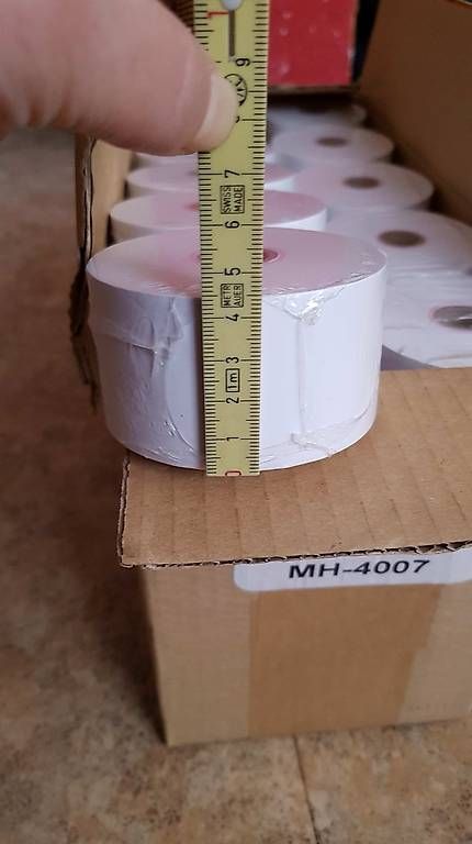 Registratore di cassa: Papier-Kassenrollen – Nuovo (secondo la descrizione) da Wohlen AG venduto da Flusslauf 1