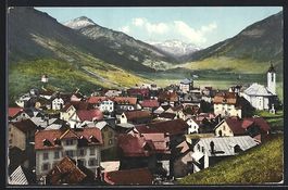 Andermatt /Gotthardstrasse, Teilansicht 