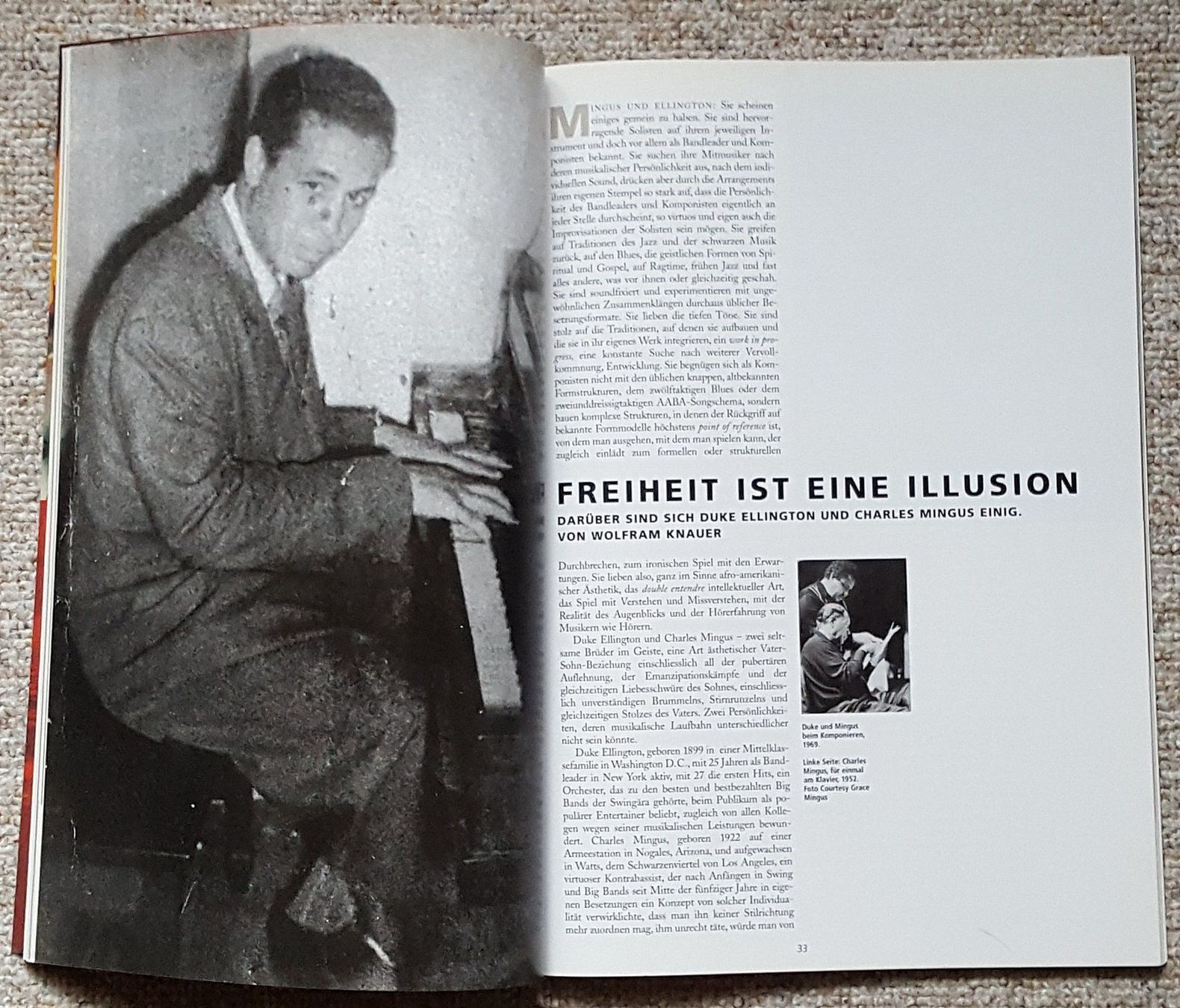 Riviste & Magazine: Du Magazin 2002 Charles Mingus Nr. 723 – Usato da Unterseen venduto da bongmarley 3