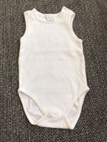 Weisses Baby Body, Smile, Gr. 62/68