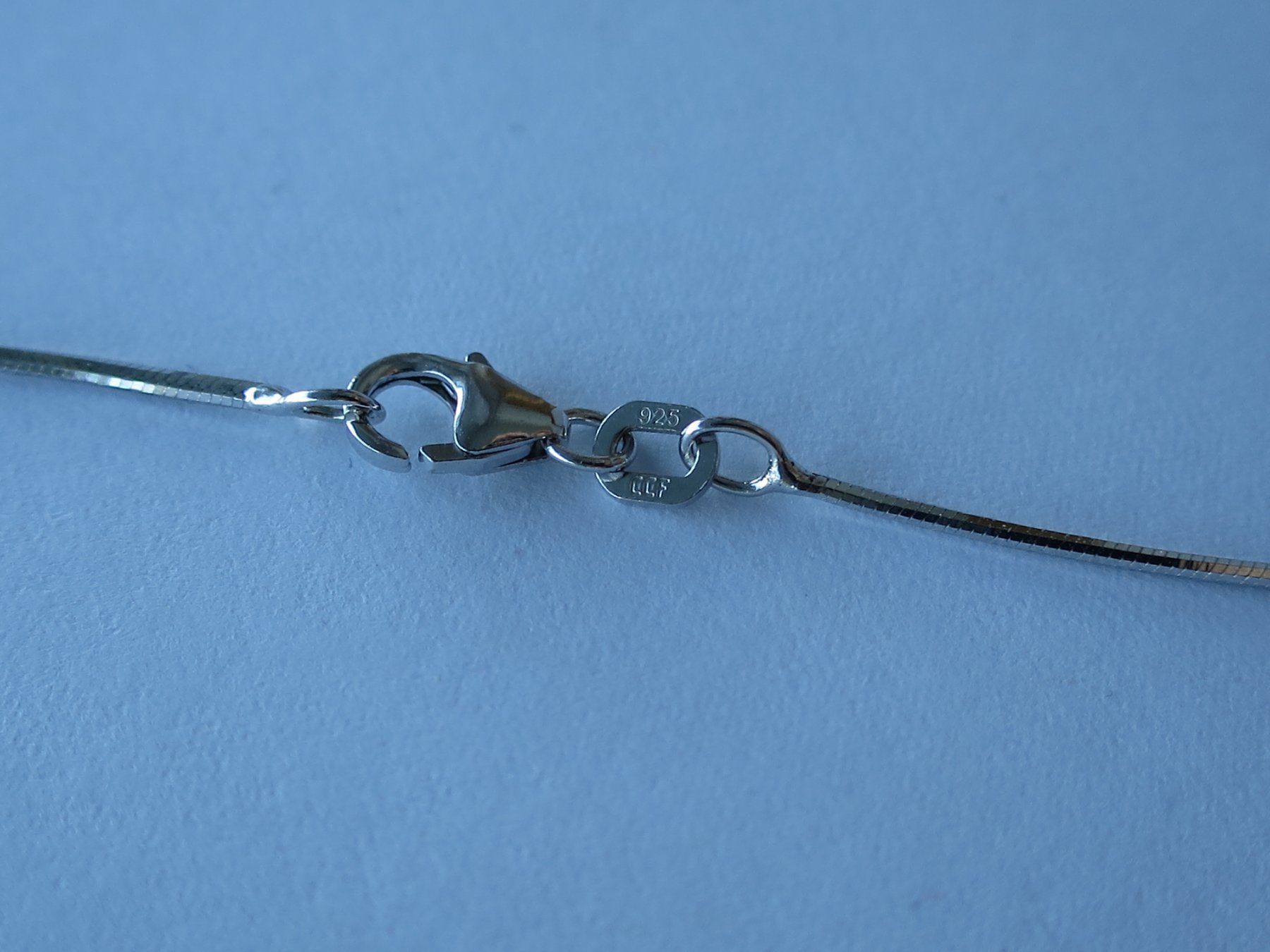 Catenine: SILBER Kette mit Zirkonia Anhänger – Nuovo (secondo la descrizione) da Thun venduto da Chrabu 3