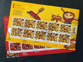 2026 - Pro Patria - 2 feuilles miniatures ʘ jour d’émission