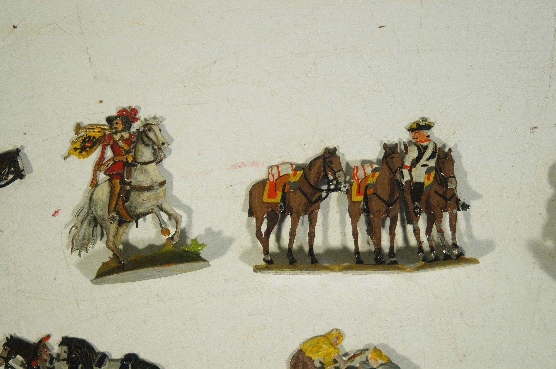 Statuette: Bleifiguren fein bemalt – Usato da Herisau venduto da Wisen 1