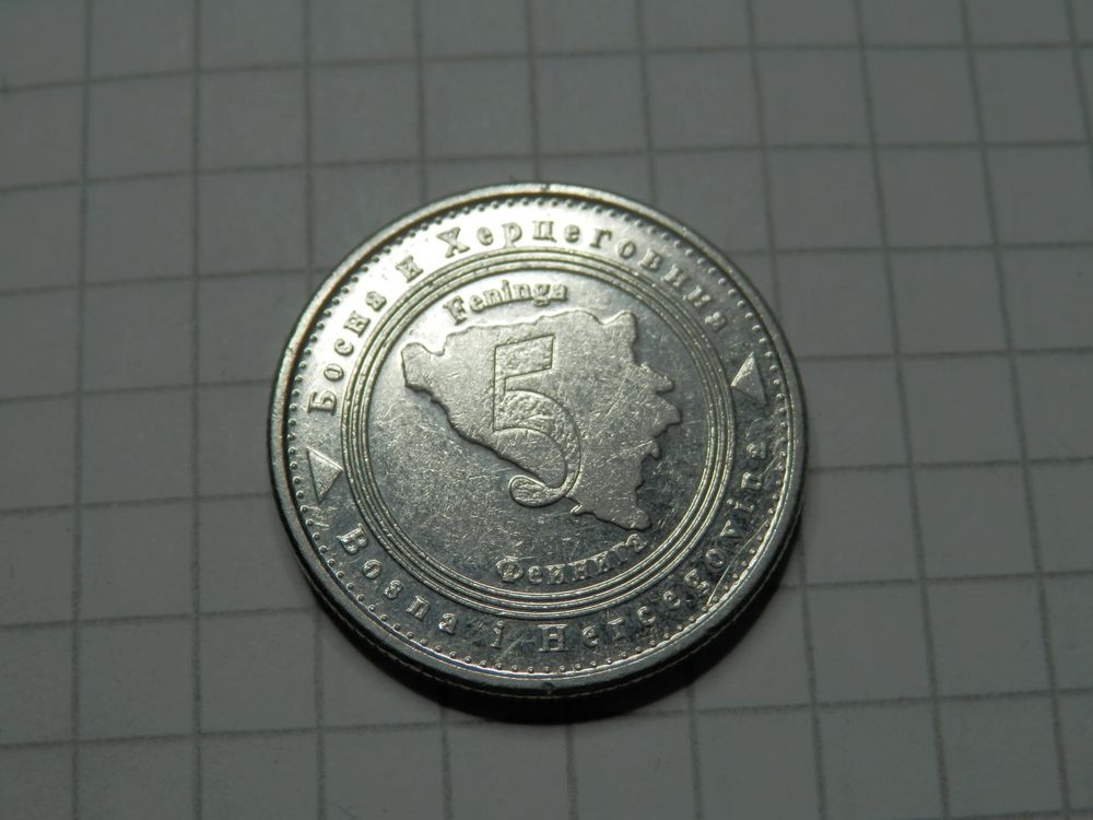 Bosnien und Herzegowina 5 Fening, 2005 (Gebraucht) in Weiach für CHF 1 ...