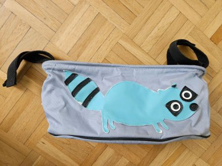 3 Sprouts Kinderwagentasche Organizer Stossertasche Waschbär
