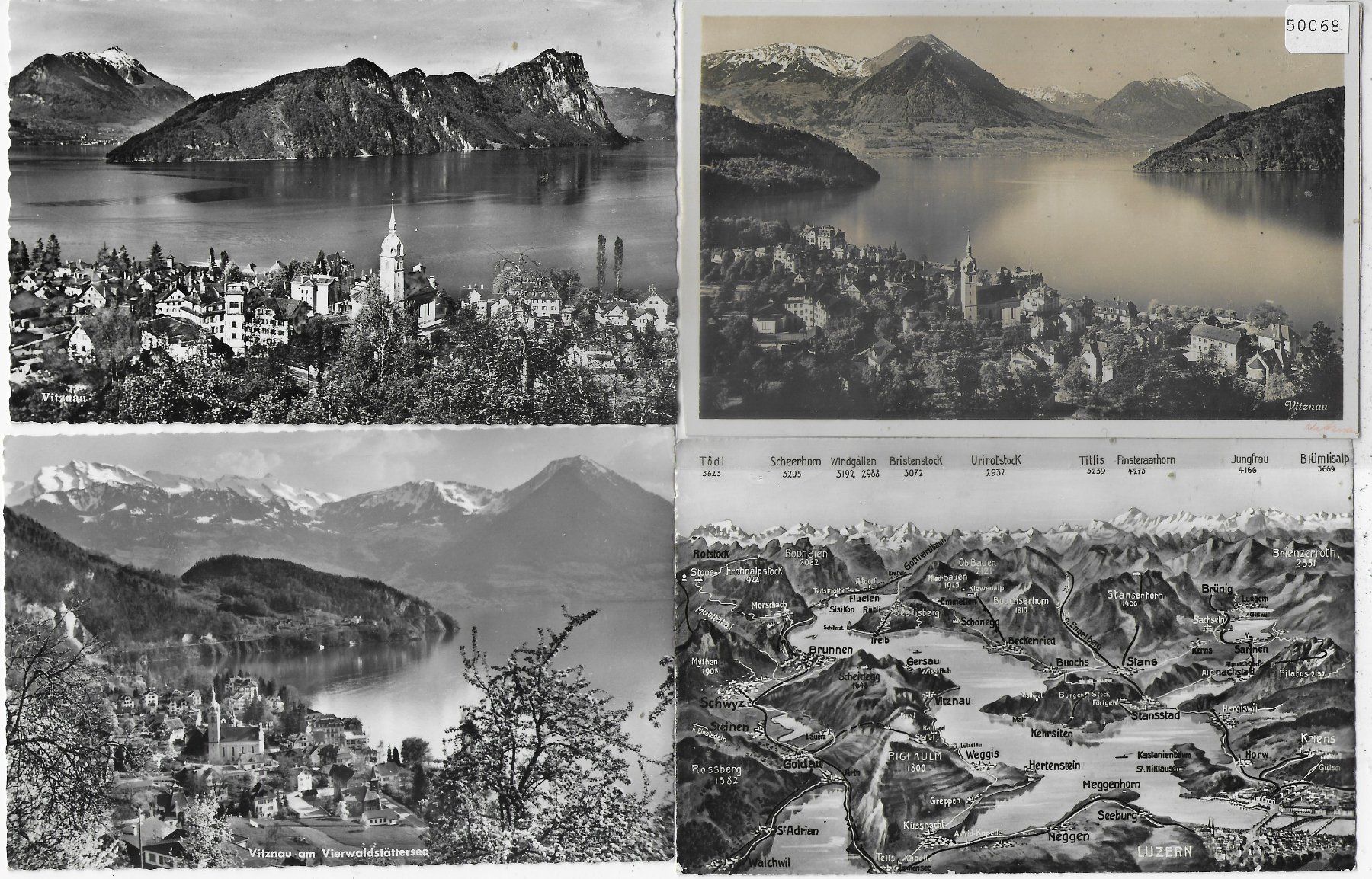 Cartes postales: 4 AK - Vitznau – D'occasion à Ettingen par Kartenplanet