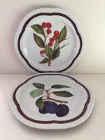 SUISSE LANGENTHAL 2 x assiettes porcelaine/Porzellan Teller