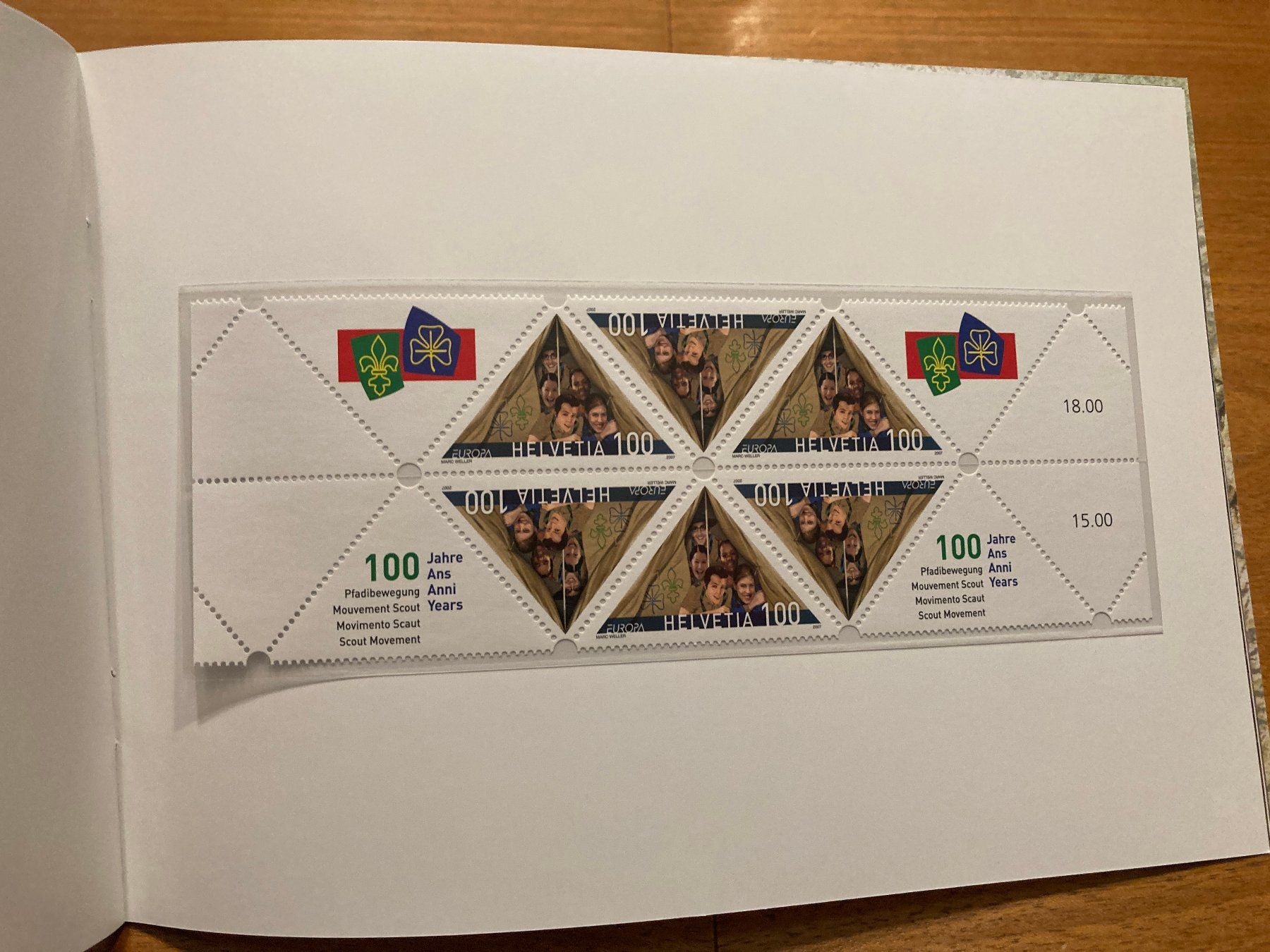 Tutti i francobolli: Briefmarken Schweiz 8 x Souvenir – Usato da Langendorf venduto da studi27 8