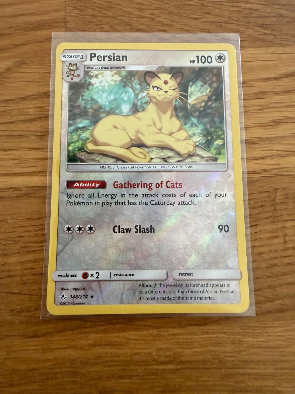 Pokémon Sammelbilder & Trading cards: Persian 148/214 – Gebraucht aus Amriswil von sim_nlb6