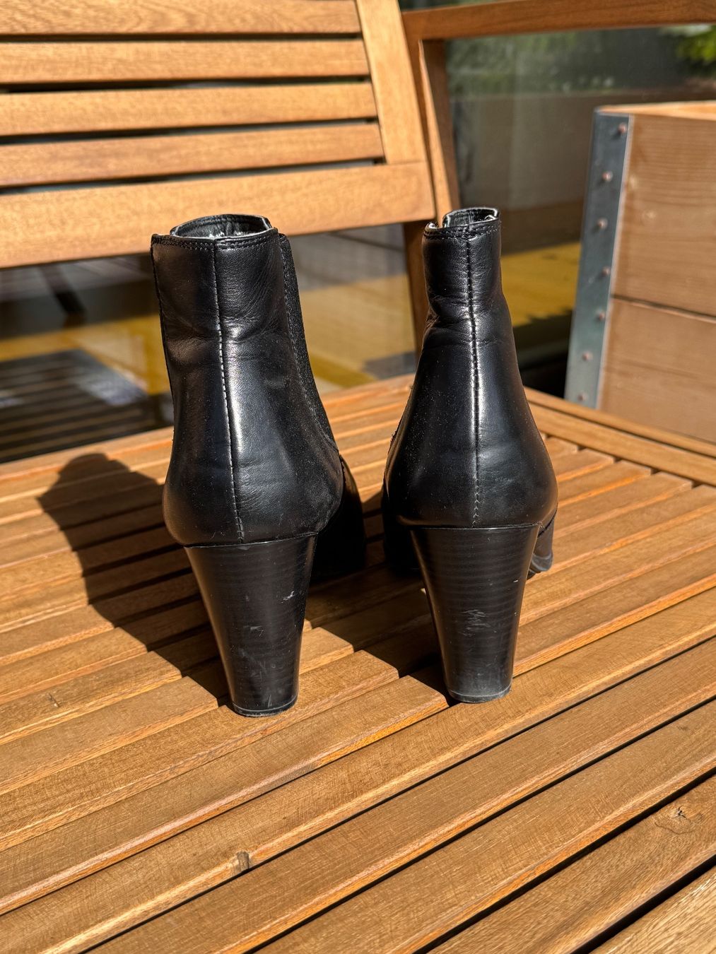 Scarpe da donna: Stiefeletten Varese Leder schwarz – Usato da Horgen venduto da SabiWe 2