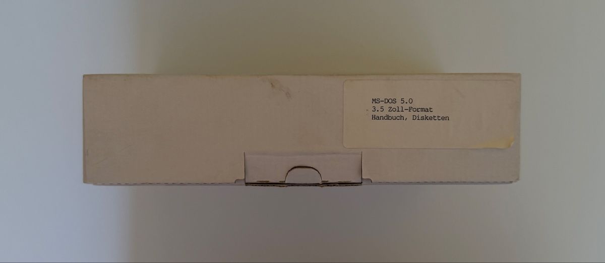 Microsoft Software: MS-DOS 5.0 OEM Version 3,5“ Disketten – Usato da Rüti ZH venduto da second.life 3