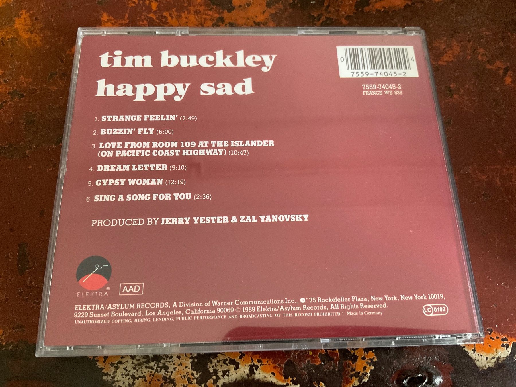 CD: Tim Buckley Happy sad CD – Usato da Delémont venduto da vinylfreak01 1