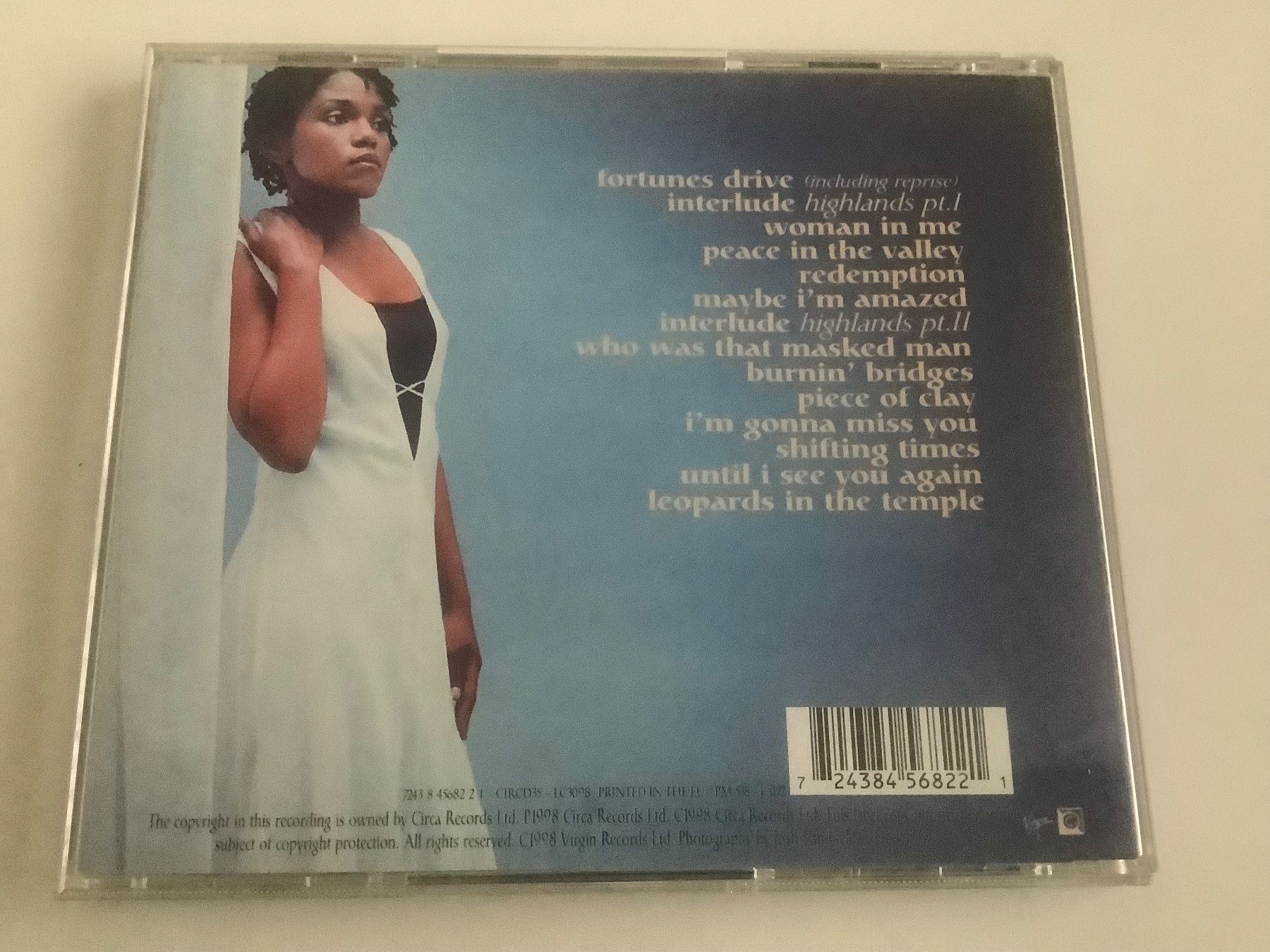 CD: Carleen Anderson / blessed burden – Usato da Dübendorf venduto da Shreck 1