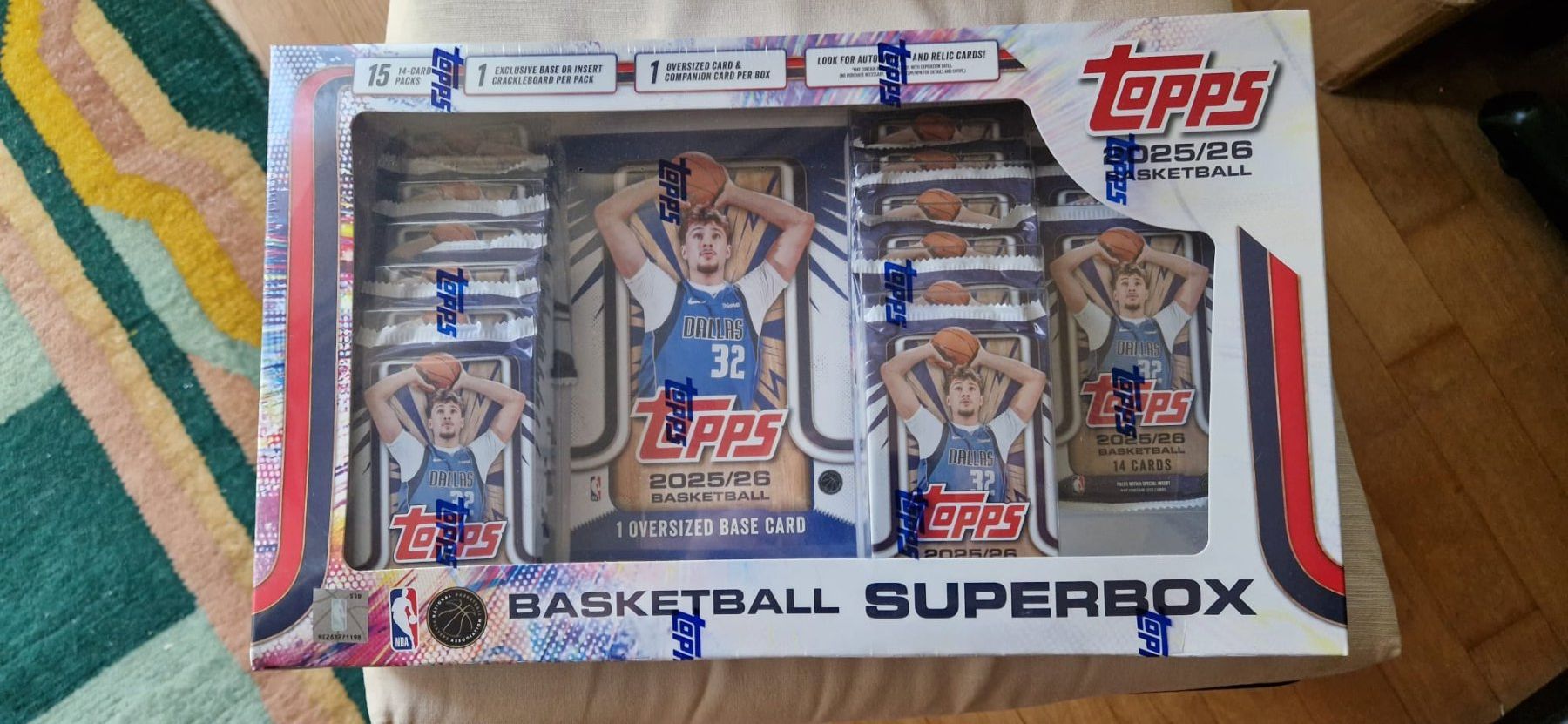 Topps Carte collezionabili: Boîte Topps 2025-2026 Superbox – Nuovo e nell'imballaggio originale da Lutry venduto da SwissBBCards