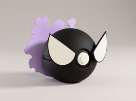 Pokeball Gastly - 3D Printed