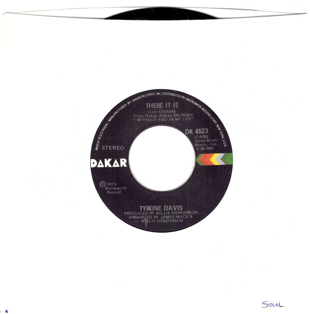 Dischi in vinile: TYRONE DAVIS – Usato da Bassersdorf venduto da house-of-vinyl