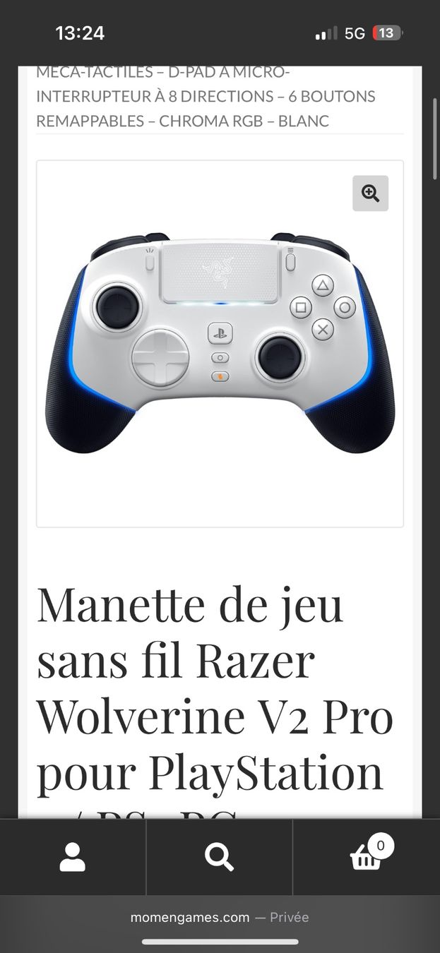 Controller: Manette razer à palette – Usato da Romont FR venduto da Marco_Polo_2.0 2