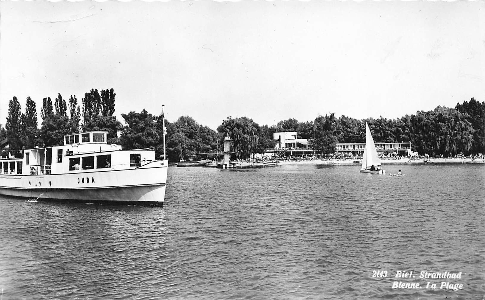 Cartoline postali: Biel schiff battello boot – Usato da Biasca venduto da Blenio71