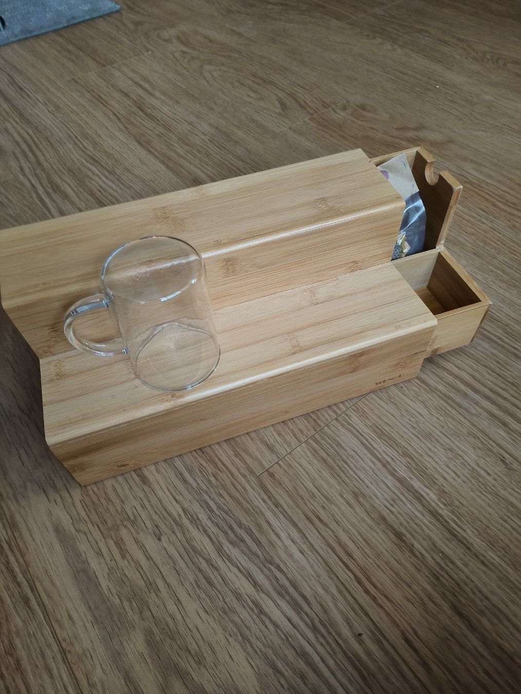 Sonstige Dekorationen & Accessoires: Bambus Teestation Organizer mit Schublade – Neu (gemäss Beschreibung) aus Thun von soundwg 4