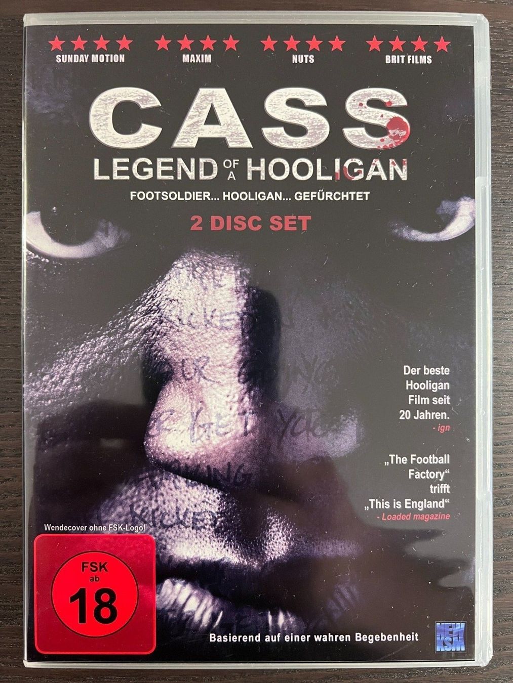 Tutti i DVDs: Cass - Legend of a Hooligan – Usato da Zürich venduto da FilmFreunde