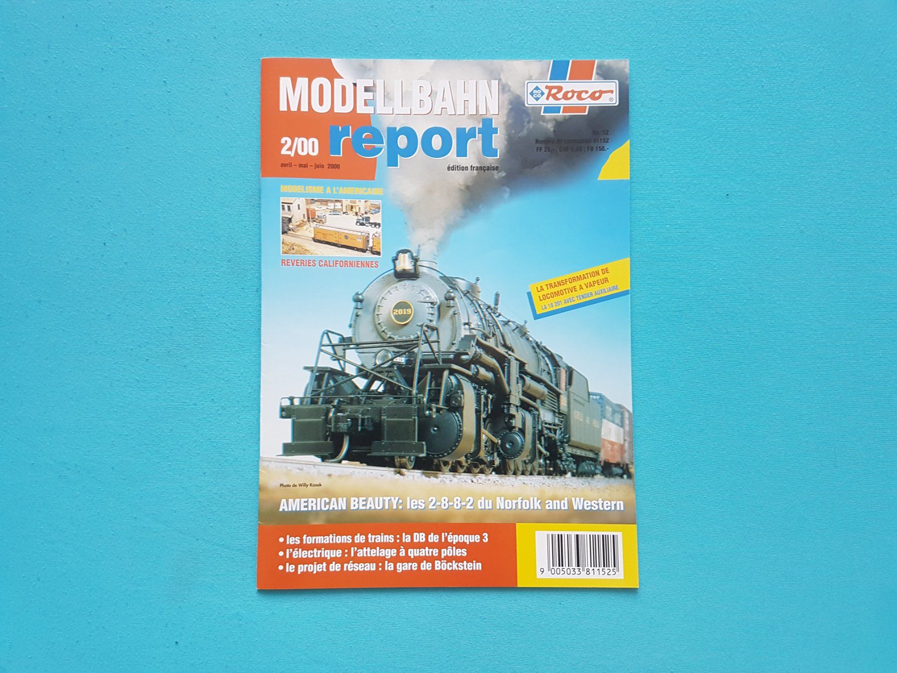 Roco Modelleisenbahnen: Revue ROCO Modellbahn Report, 2000, Edition en français – Neu (gemäss Beschreibung) aus Martigny von Abm1000 2