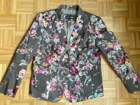 Gerry WEBER Blazer Floral grau 42 neu BW