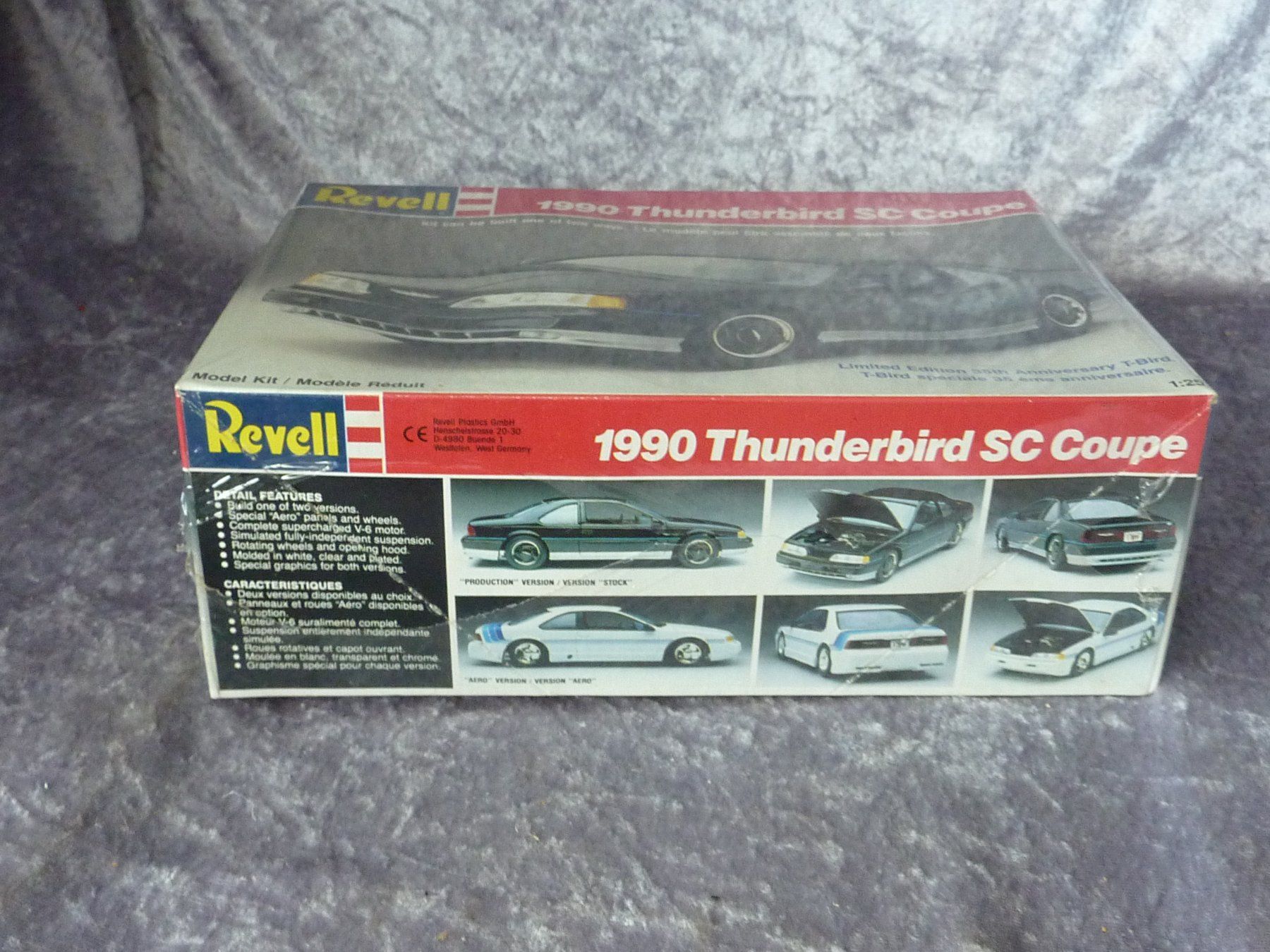 Revell Modellini d'auto: Ford Thunderbird SC Coupe 1990 1:25 – Nuovo e nell'imballaggio originale da Dürrenäsch venduto da modellautos4you 1