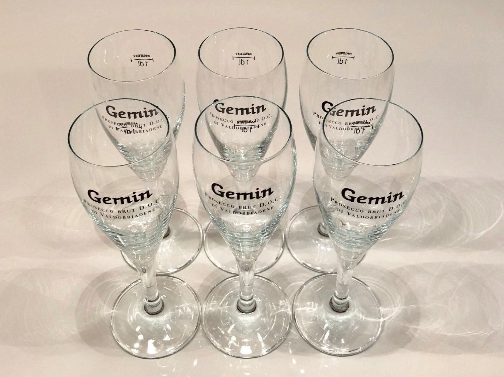 Bicchieri: 6er-Set GEMIN Prosecco-Gläser – Usato da Buchs SG venduto da Handyman77 2