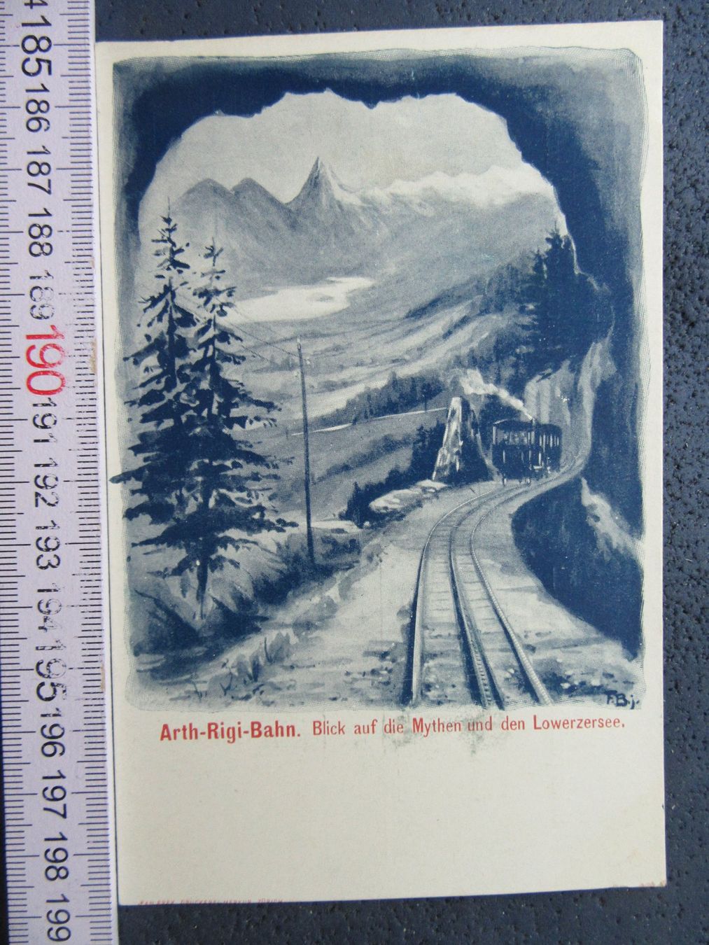 Cartoline postali: ARTH RIGI BAHN SZ AK ANTIK – Usato da Ettingen venduto da Hausi4711