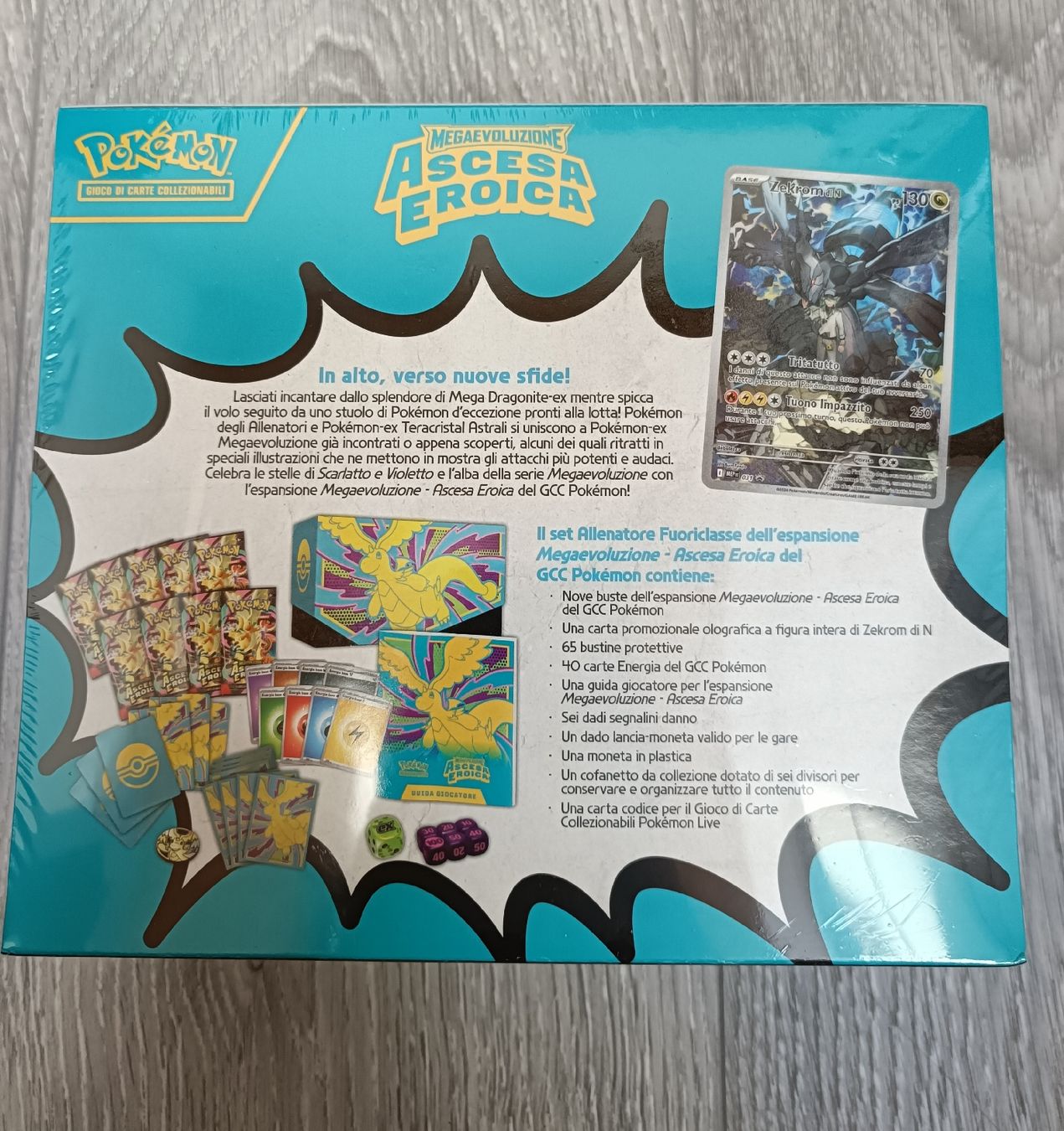 Pokémon Carte collezionabili: Pokémon ETB Ascesa Eroica – Nuovo e nell'imballaggio originale da Lostallo venduto da cha_lx5j 1