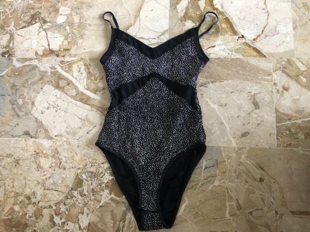 Topshop Body mit Glitzer 34 XS