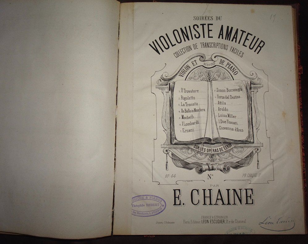 Bücher: Partitions piano et violon anciennes – Gebraucht aus Châtelaine von Gio54321 6