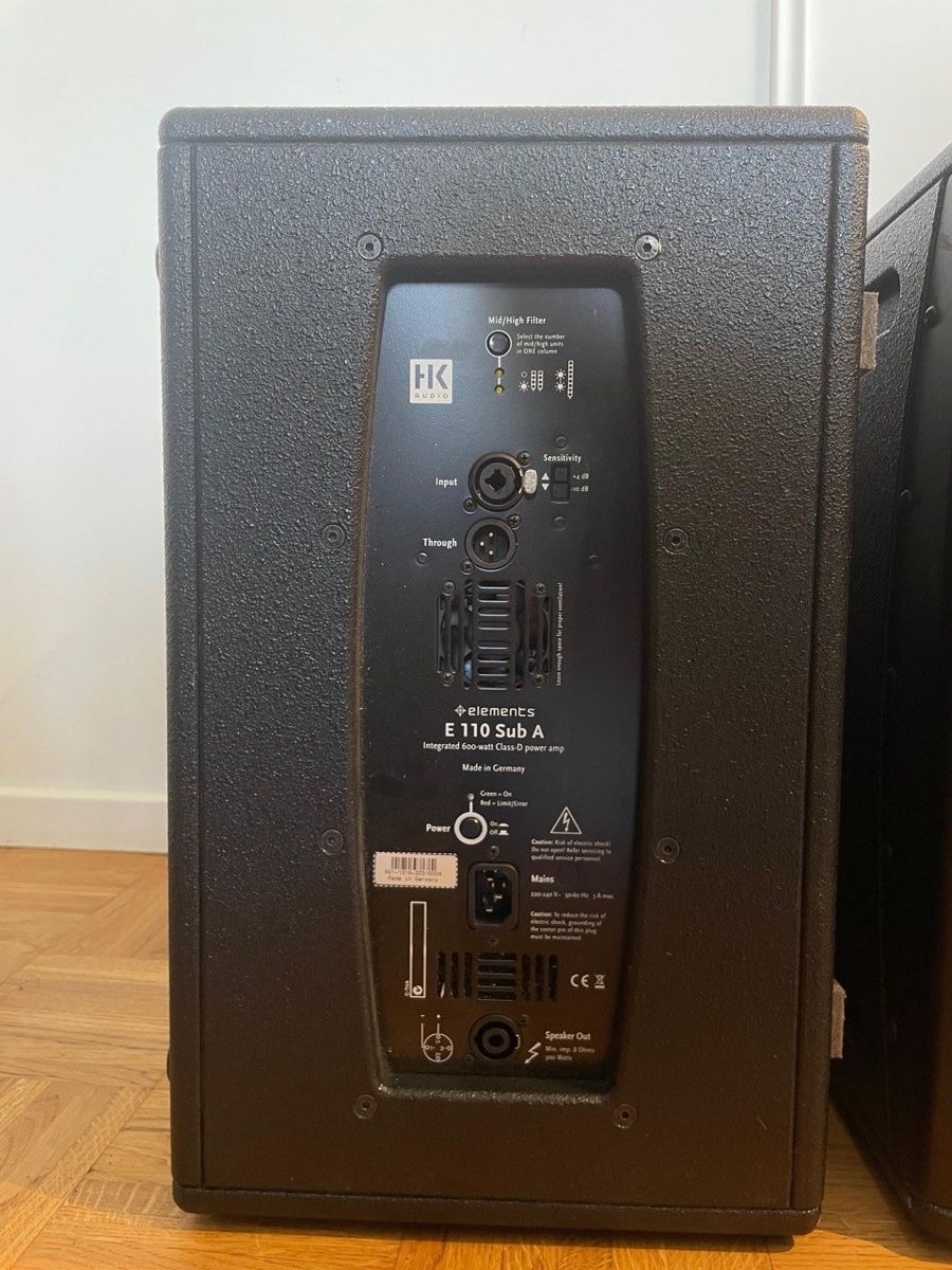 HK Audio Casse acustiche: HK Audio Elements PA mit Mischpult gebraucht – Usato da Bern venduto da gadgetfinder 9