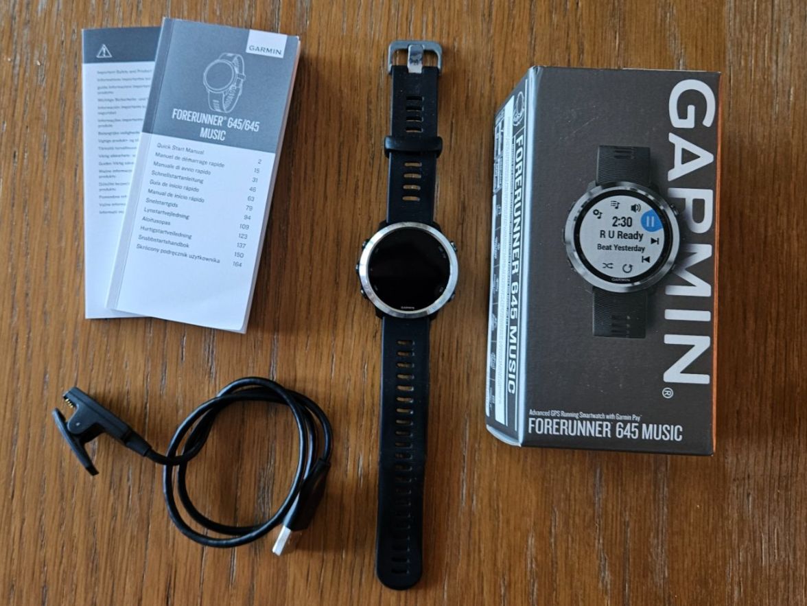 Garmin Smartwatch: Garmin Forerunner 645 Music – Gebraucht aus Zürich von Petrus1976 2