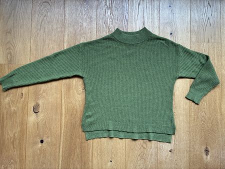 Pullover Collectif mon Amour grün Kaschmir Seide M