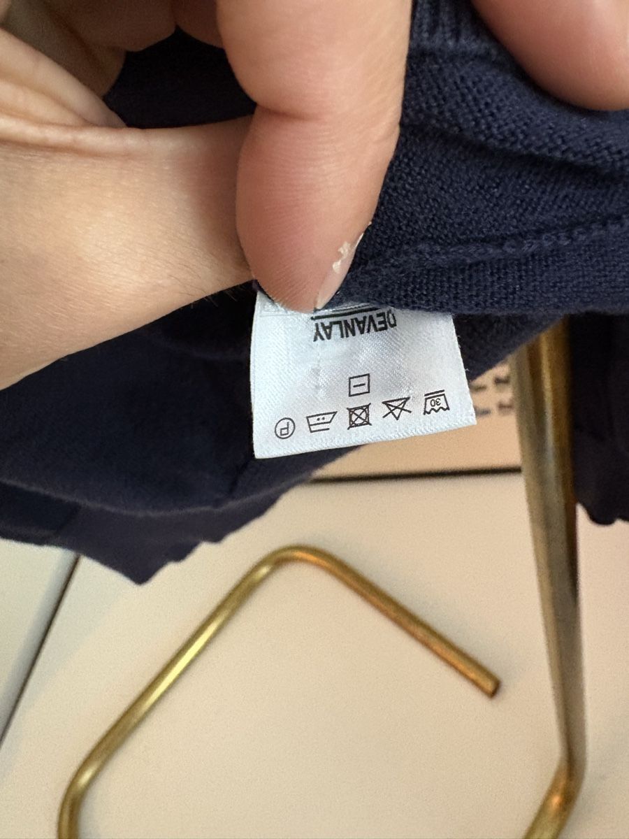 Lacoste Maglioni & Felpe: Pull col V Lacoste bleu marine 100% Coton Taille 42 – Usato da Neuchâtel venduto da sharposneaks 4