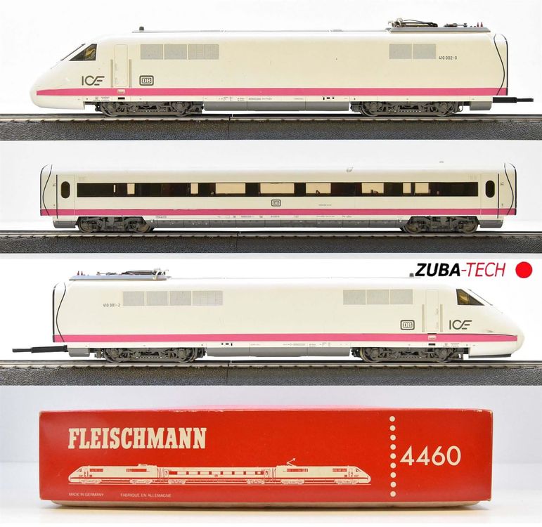 FLEISCHMANN 4460 ICE-T mit 5 Wagen (4461 usw) 7-teilig wie Neu in OVP EUR 400,00 - DE