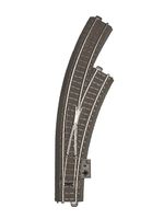 Märklin H0 24672 Bogenweiche Rechts, C-Gleis, motorisiert