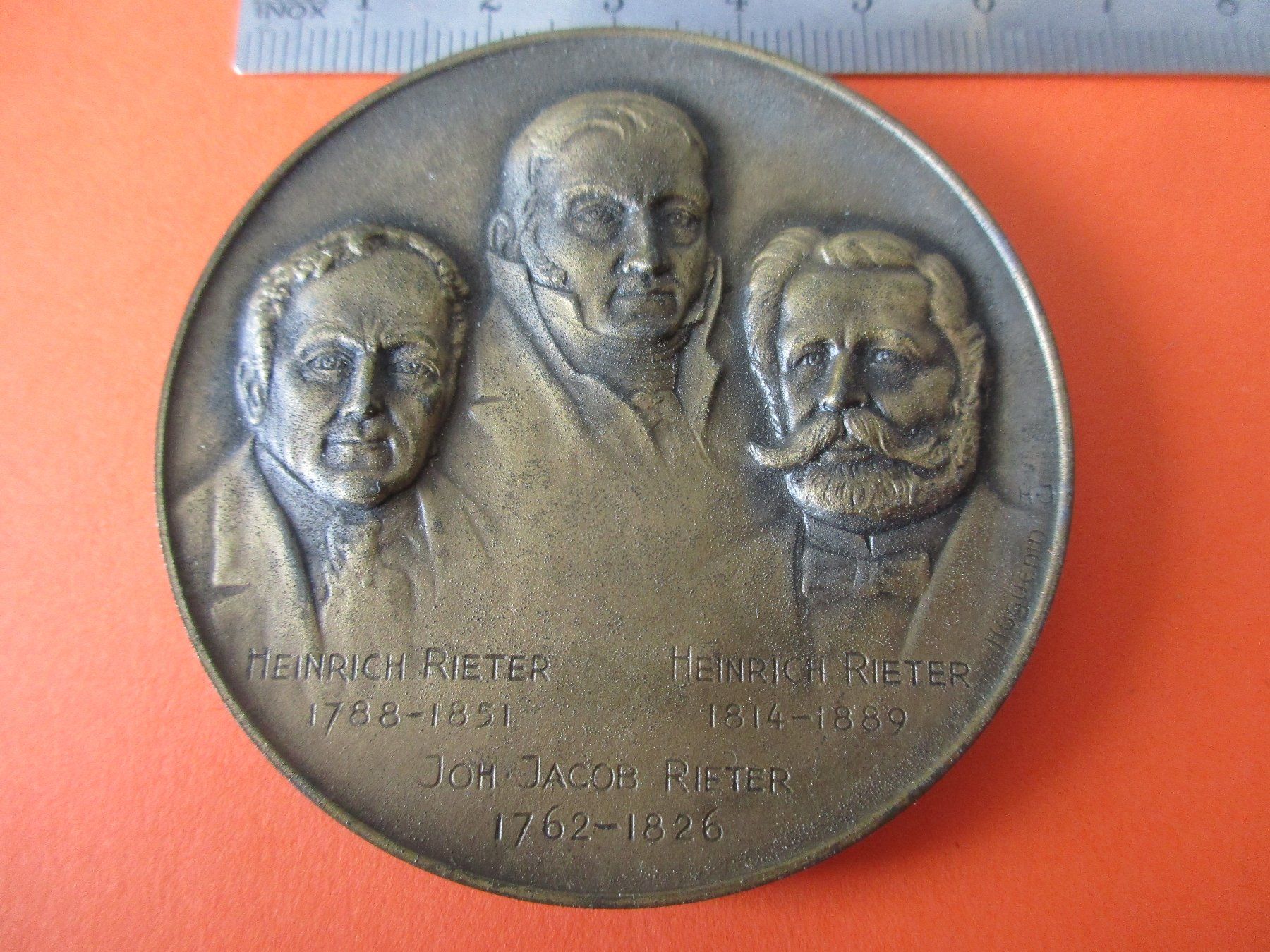 Medaglie: 150 J. RIETER & Cie WINTERTHUR / 1945 – Usato da Eschenbach LU venduto da Jack1711 1