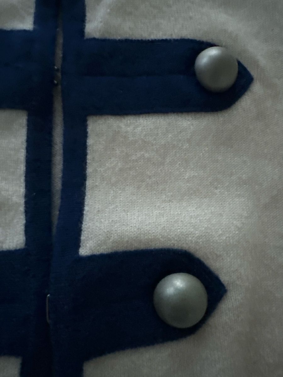 Giacche: Autumn Cashmere Ivory & Navy Jacket - Size S – Nuovo e nell'imballaggio originale da Binningen venduto da can_s2yh 4