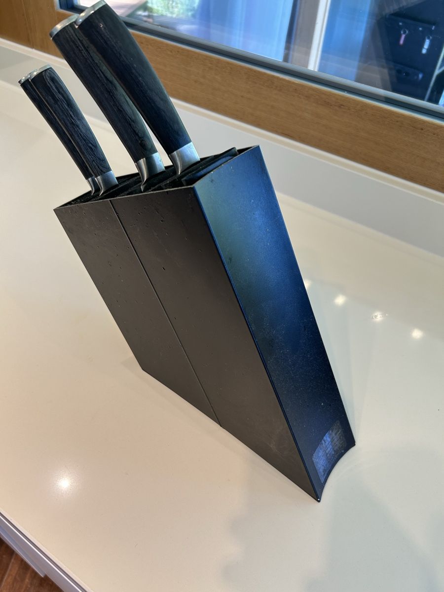 Coltelli: SCHARFES Messer Set Tokio mit 4 Messern und Messerblock – Usato da Zürich venduto da Boon99 1