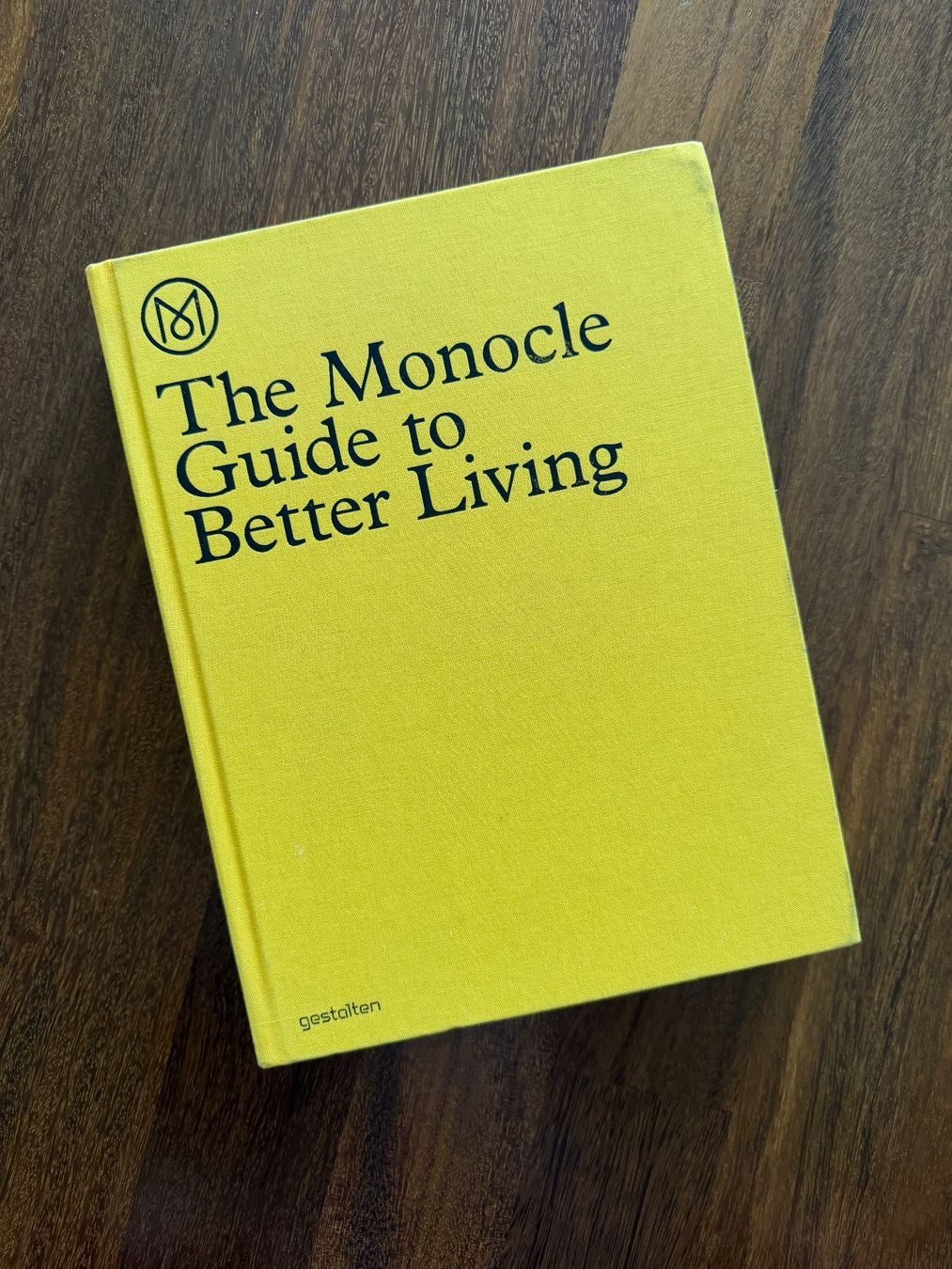 Libri: Buch: Monocle Guide to Better Living - Coffee Table Book – Usato da Ennetbaden venduto da miboo