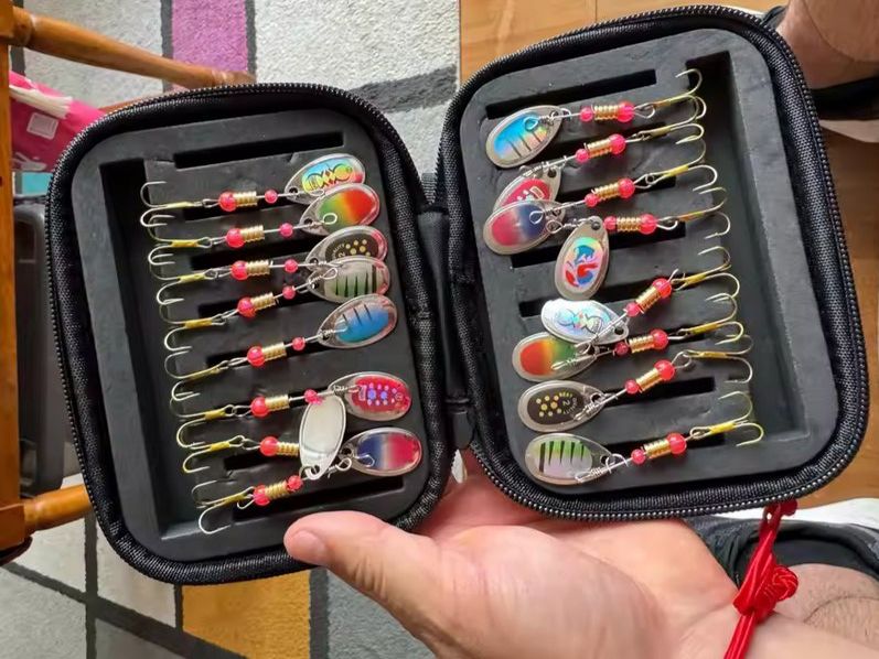 Esche: 2x Schachtel mit Ködern Spinner crankbaits Wobbler – Nuovo e nell'imballaggio originale da Bremblens venduto da SHOPSPORT 1