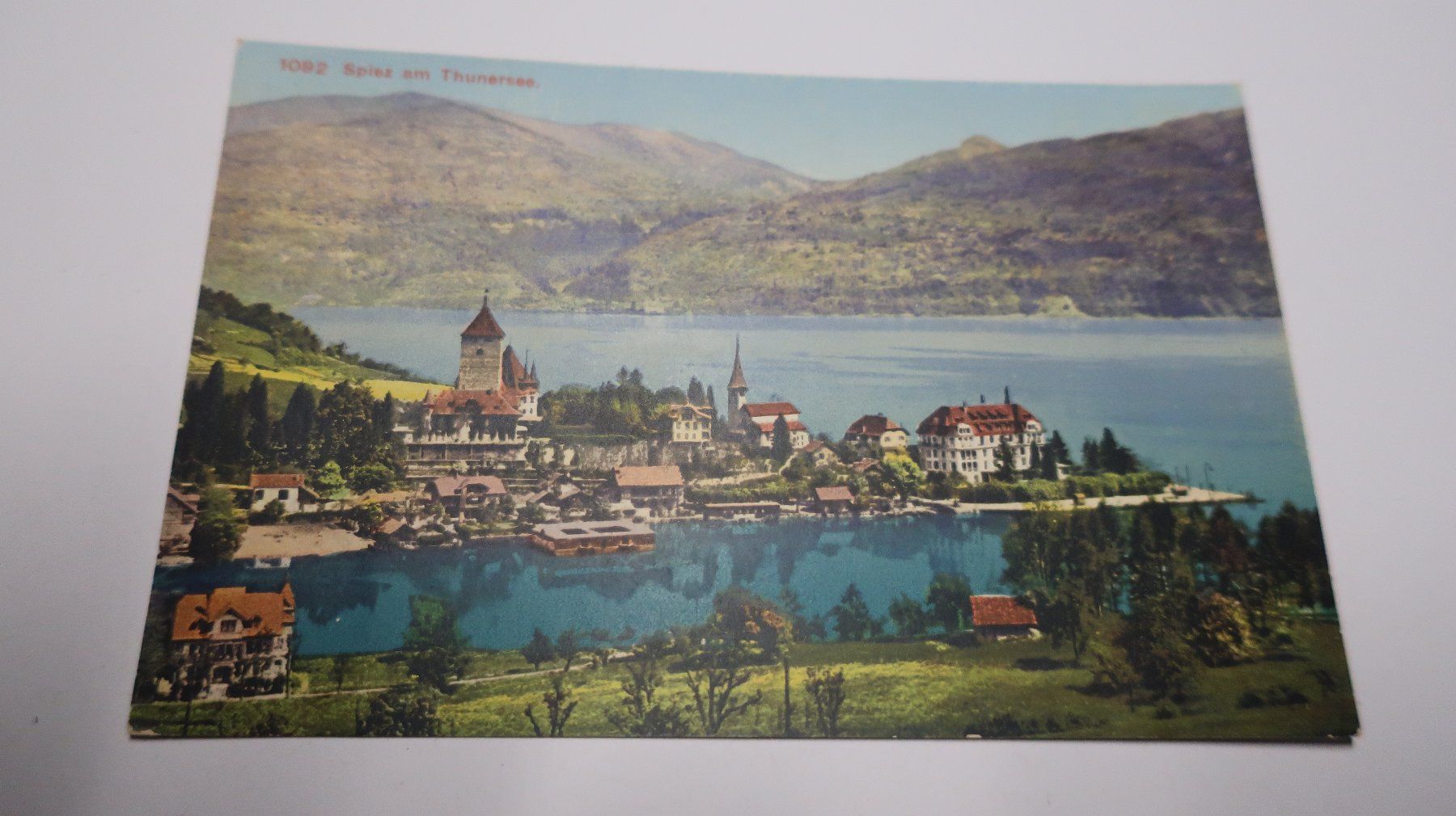Cartoline postali: Spiez am Thunersee – Usato da Cormoret venduto da Pascalll2001 1