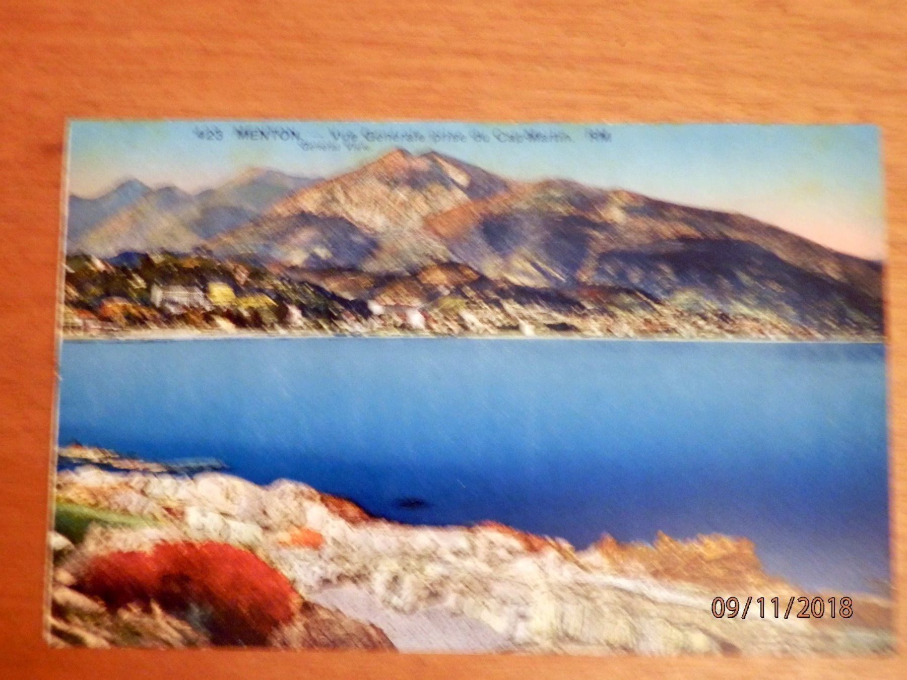 Arts picturaux & lithographies: Menton, Frankreich, Fotolitho, – D'occasion à Ueberstorf par dinbau