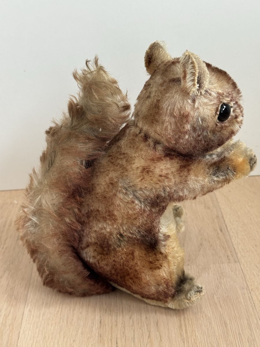 Giocattoli: Antikes Eichhörnchen Stofftier verm. Steiff Perry 20 cm – Usato da Baar venduto da Rattantante 2