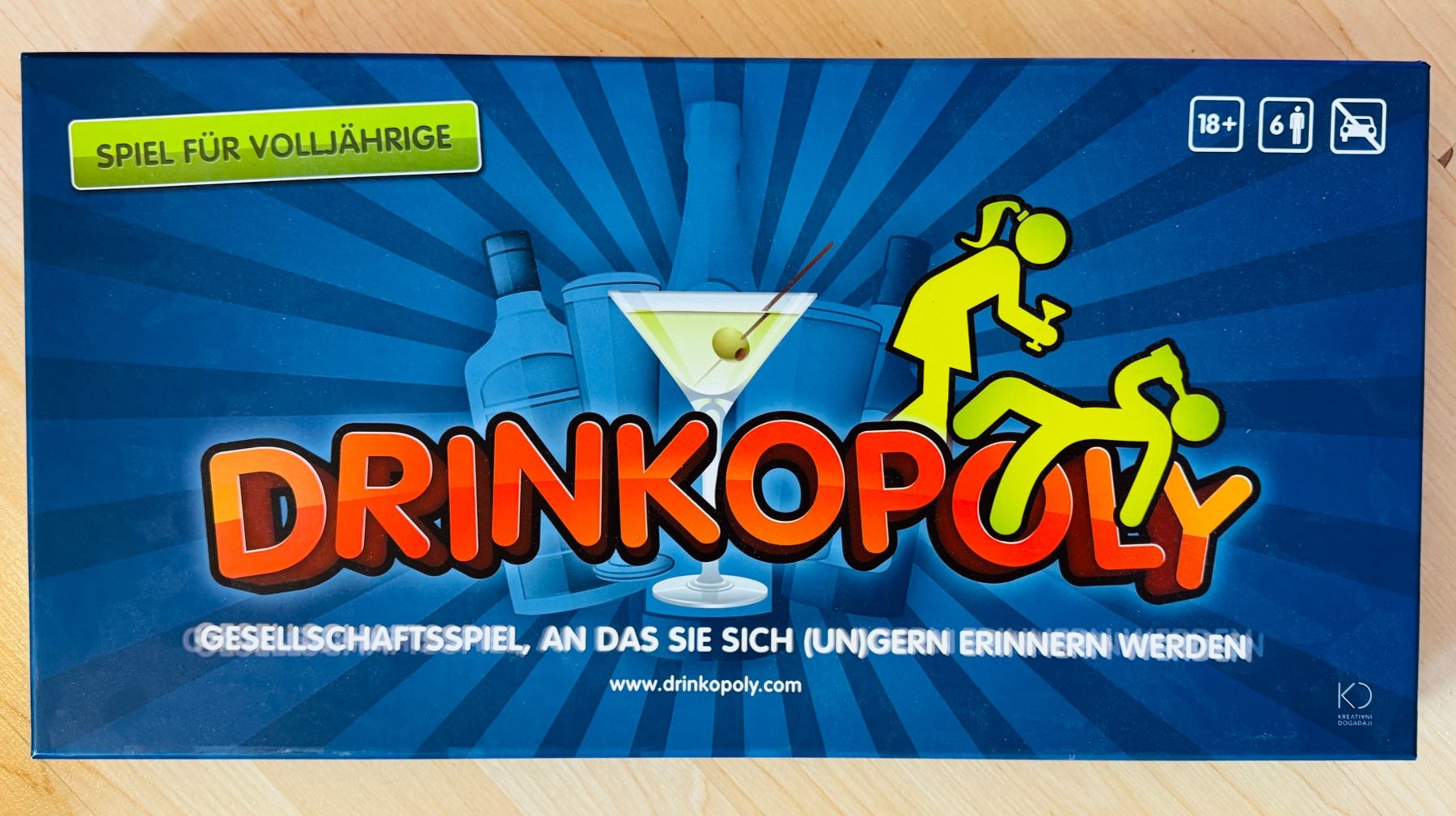 Giochi: Original "Drinkopoly" Partyspiel – Nuovo (secondo la descrizione) da Seuzach venduto da Inspektor99